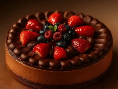 Mousse Chocolate y Frutos Rojos mediano delivery
