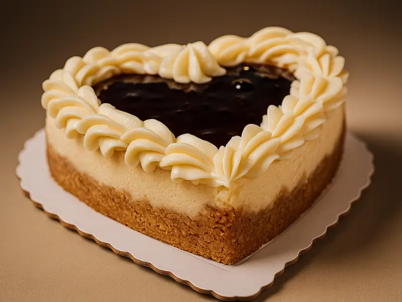 Cheesecake Corazón Sáuco