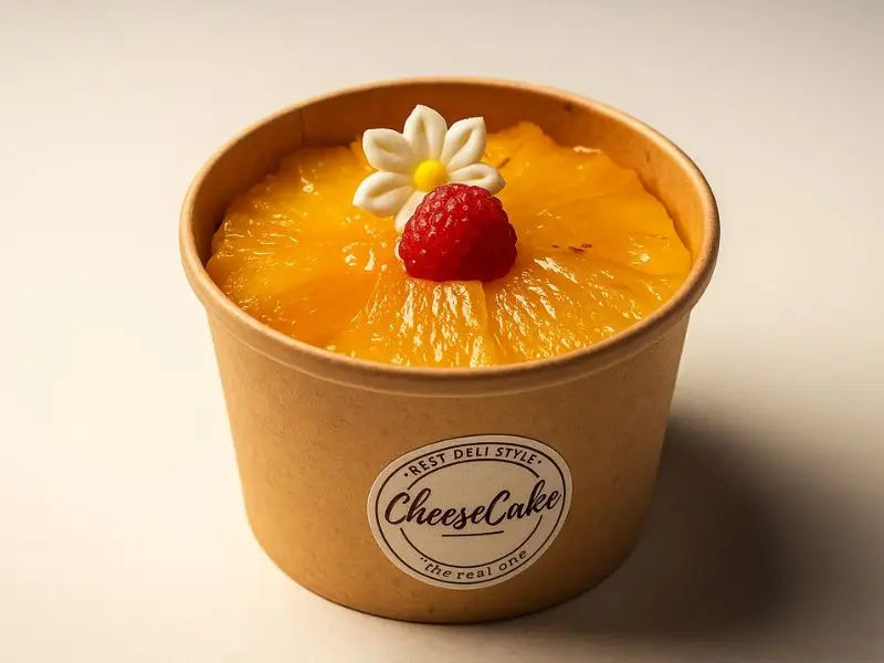 Cuchareable de Cheesecake con Piña