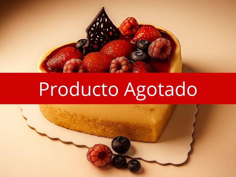 Cheesecake Corazón Frutos Rojos
