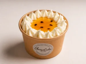 Cuchareable de Mousse de Queso con Maracuyá